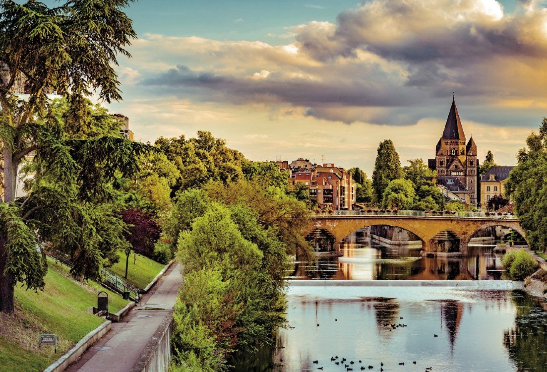 Metz vue panoramique — Didier VTC Chauffeur Privé